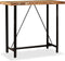 vidaXL - Bartafel - 120x60x107 - cm - massief - gerecycled - hout