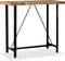 vidaXL - Bartafel - 120x60x107 - cm - massief - gerecycled - hout