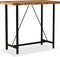 vidaXL - Bartafel - 120x60x107 - cm - massief - gerecycled - hout