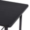 vidaXL - Bartafel - 120x60x110 - cm - MDF - zwart