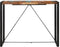 vidaXL - Bartafel - 140x70x110 - cm - gerecycled - massief - hout