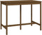 vidaXL - Bartafel - 140x80x110 - cm - massief - grenenhout - honingbruin