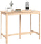 vidaXL - Bartafel - 140x80x110 - cm - massief - grenenhout
