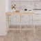vidaXL - Bartafel - 140x80x110 - cm - massief - grenenhout