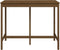 vidaXL - Bartafel - 140x80x110 - cm - massief - grenenhout - honingbruin