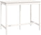 vidaXL - Bartafel - 140x80x110 - cm - massief - grenenhout - wit
