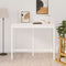 vidaXL - Bartafel - 140x80x110 - cm - massief - grenenhout - wit