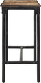 vidaXL - Bartafel - 150x55x107 - cm - massief - ruw - mangohout
