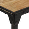 vidaXL - Bartafel - 150x55x107 - cm - massief - ruw - mangohout
