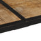 vidaXL - Bartafel - 150x55x107 - cm - massief - ruw - mangohout