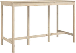 vidaXL - Bartafel - 180x80x110 - cm - massief - grenenhout
