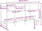vidaXL - Bartafel - 180x80x110 - cm - massief - grenenhout