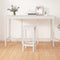vidaXL - Bartafel - 180x80x110 - cm - massief - grenenhout - wit