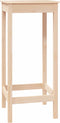 vidaXL - Bartafel - 50x50x110 - cm - massief - grenenhout