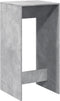 vidaXL - Bartafel - 51x50x103,5 - cm - bewerkt - hout - betongrijs