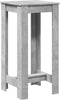 vidaXL - Bartafel - 51x50x103,5 - cm - bewerkt - hout - betongrijs