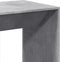 vidaXL - Bartafel - 51x50x103,5 - cm - bewerkt - hout - betongrijs