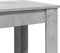 vidaXL - Bartafel - 51x50x103,5 - cm - bewerkt - hout - betongrijs