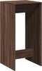 vidaXL - Bartafel - 51x50x103,5 - cm - bewerkt - hout - bruin - eikenkleurig
