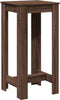 vidaXL - Bartafel - 51x50x103,5 - cm - bewerkt - hout - bruin - eikenkleurig