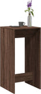 vidaXL - Bartafel - 51x50x103,5 - cm - bewerkt - hout - bruin - eikenkleurig