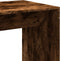 vidaXL - Bartafel - 51x50x103,5 - cm - bewerkt - hout - gerookt - eikenkleur