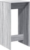 vidaXL - Bartafel - 51x50x103,5 - cm - bewerkt - hout - grijs - sonoma - eikenkleurig
