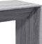 vidaXL - Bartafel - 51x50x103,5 - cm - bewerkt - hout - grijs - sonoma - eikenkleurig