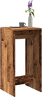 vidaXL - Bartafel - 51x50x103,5 - cm - bewerkt - hout - oud - houtkleurig