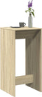 vidaXL - Bartafel - 51x50x103,5 - cm - bewerkt - hout - sonoma - eikenkleurig