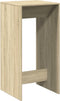 vidaXL - Bartafel - 51x50x103,5 - cm - bewerkt - hout - sonoma - eikenkleurig