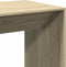 vidaXL - Bartafel - 51x50x103,5 - cm - bewerkt - hout - sonoma - eikenkleurig