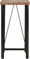 vidaXL - Bartafel - 55x55x107 - cm - massief - gerecycled - hout - en - ijzer