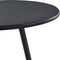 vidaXL - Bartafel - 60x107,5 - cm - MDF - zwart
