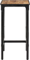 vidaXL - Bartafel - 60x55x107 - cm - massief - ruw - mangohout