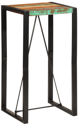 vidaXL - Bartafel - 60x55x110 - cm - massief - gerecycled - hout