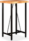 vidaXL - Bartafel - 60x60x107 - cm - massief - acaciahout