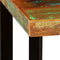vidaXL - Bartafel - 60x60x107 - cm - massief - gerecycled - hout