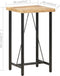 vidaXL - Bartafel - 60x60x107 - cm - ruw - mangohout