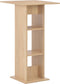 vidaXL - Bartafel - 60x60x110 - cm - eikenkleurig
