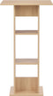 vidaXL - Bartafel - 60x60x110 - cm - eikenkleurig
