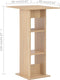 vidaXL - Bartafel - 60x60x110 - cm - eikenkleurig