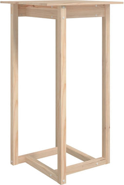 vidaXL - Bartafel - 60x60x110 - cm - massief - grenenhout