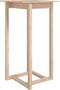 vidaXL - Bartafel - 60x60x110 - cm - massief - grenenhout
