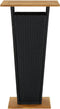 vidaXL - Bartafel - 60x60x110 - cm - poly - rattan - en - massief - acaciahout - zwart