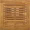 vidaXL - Bartafel - 60x60x110 - cm - poly - rattan - en - massief - acaciahout - zwart