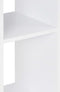 vidaXL - Bartafel - 60x60x110 - cm - wit - en - antracietgrijs
