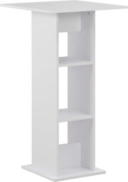 vidaXL - Bartafel - 60x60x110 - cm - wit