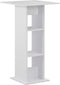 vidaXL - Bartafel - 60x60x110 - cm - wit