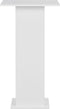 vidaXL - Bartafel - 60x60x110 - cm - wit